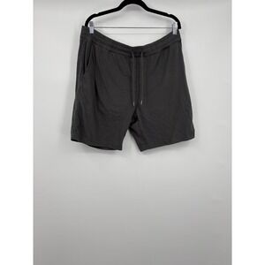 FAHERTY BRAND lined Men's Dark Gray Jersey Drawstring Casual Shorts XL